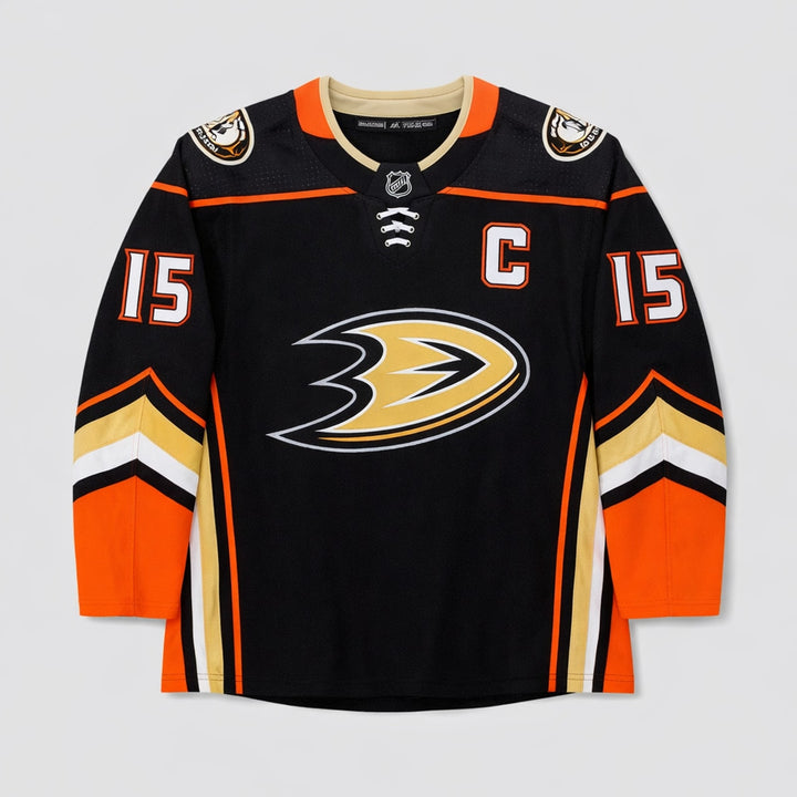 Getzlaf 15 Anaheim Ducks Black Hockey Jersey