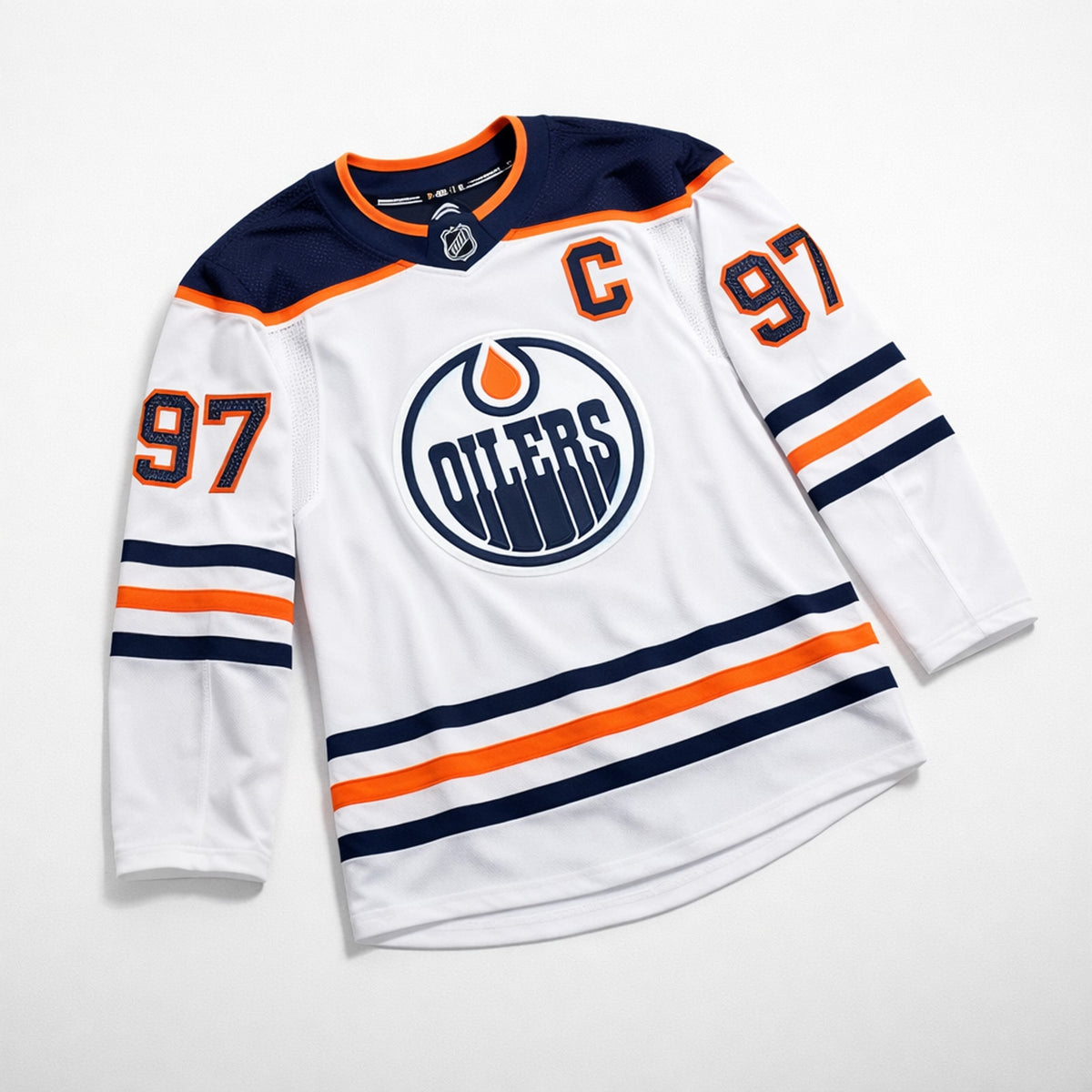 Edmonton Oilers Custom Hockey Jersey - 3