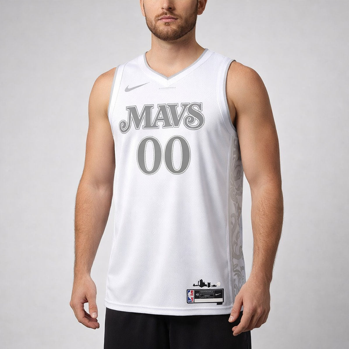 Mavs Custom Name and Number Basketball Jersey - 4
