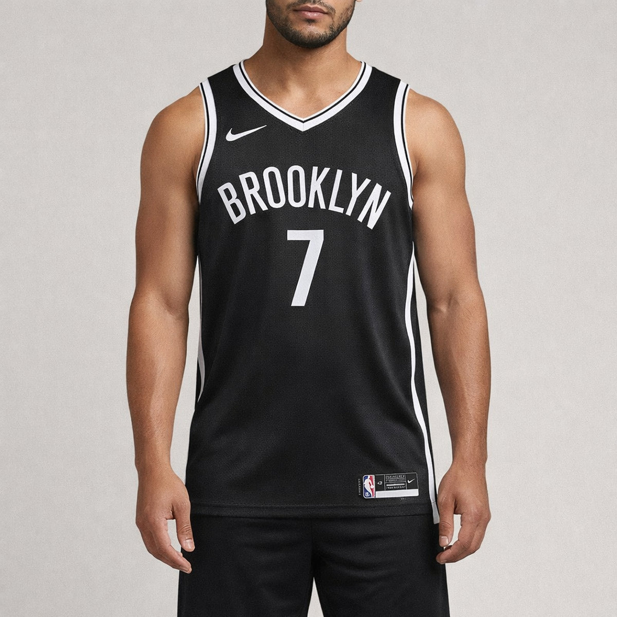 Durant 7 Brooklyn Basketball Jersey - 4