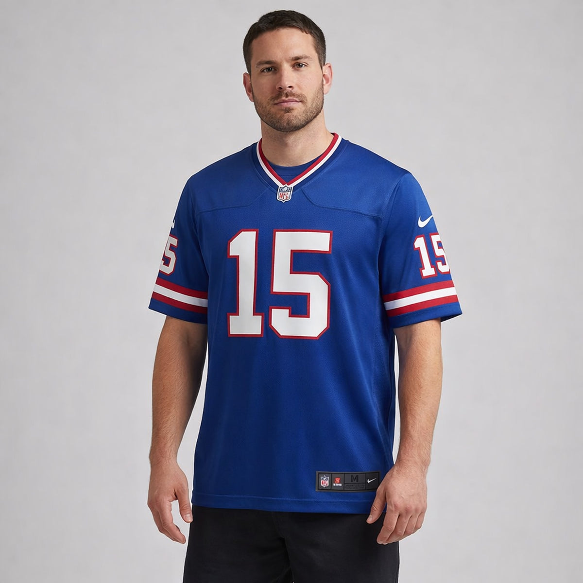 DeVito 15 Giants Football Jersey - 4