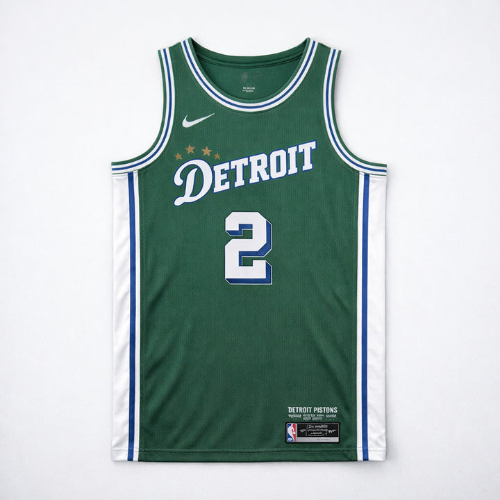 Cunningham 2 Detroit City Edition Basketball Jersey