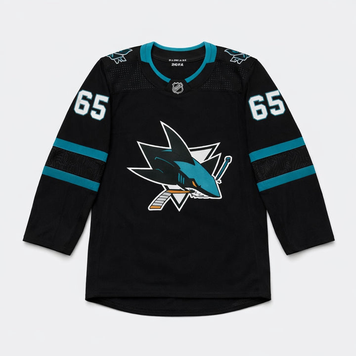 Karlsson 65 Sharks Hockey Jersey