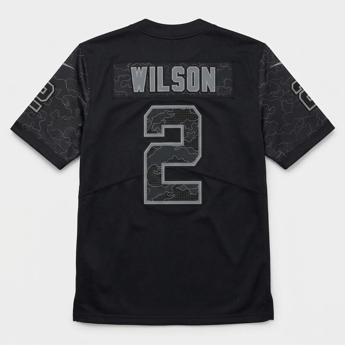 Wilson 2 New York Football Jersey Black - 2