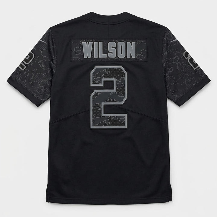 Wilson 2 New York Football Jersey Black