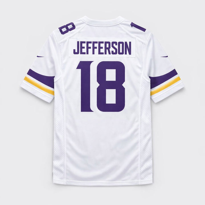 Jefferson 18 Vikings Football Jersey