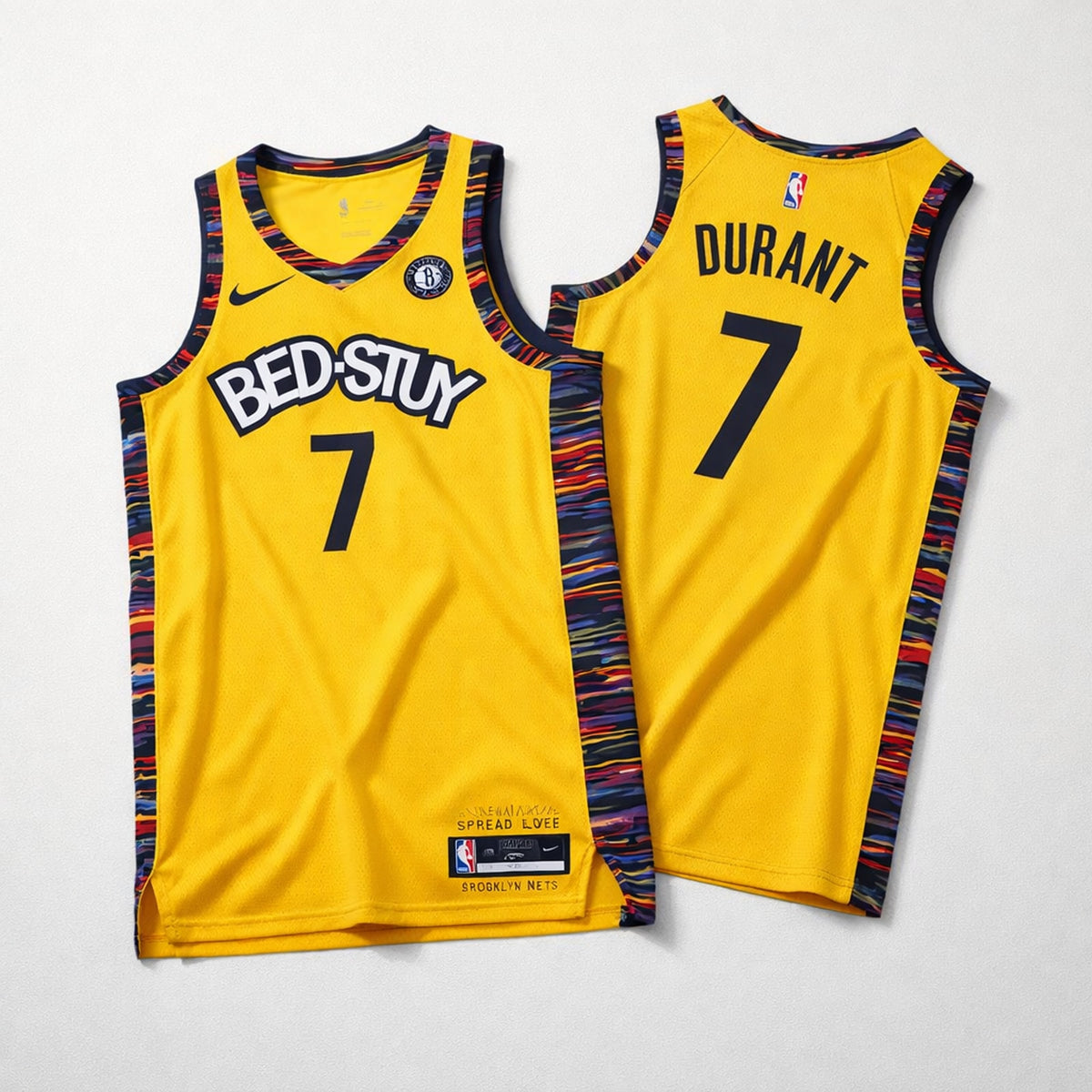 Durant 7 Bed-Stuy Basketball Jersey - 3