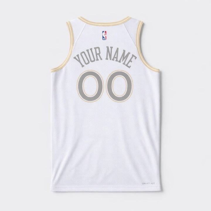 Bulls White City Edition Basketball Jersey