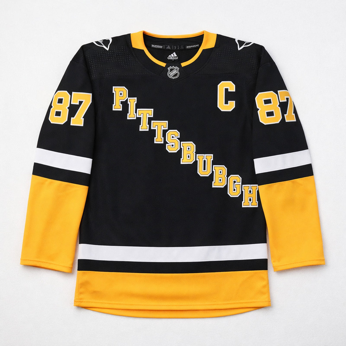 Crosby 87 Pittsburgh Hockey Jersey - 1