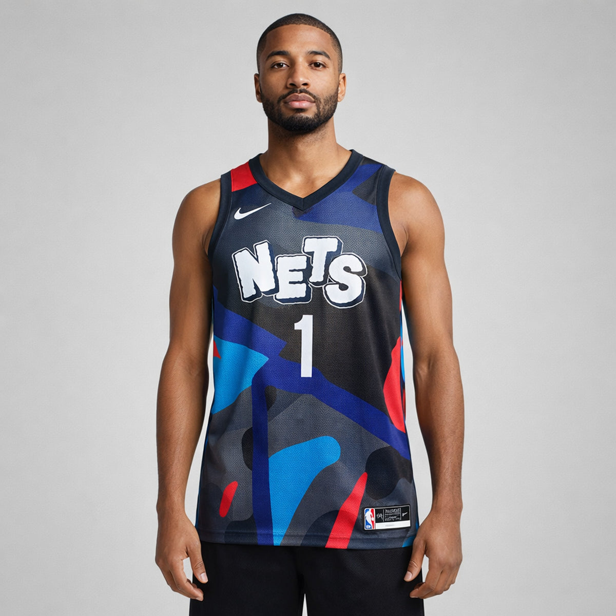 Bridges 1 Nets City Edition Basketball Jersey - 4