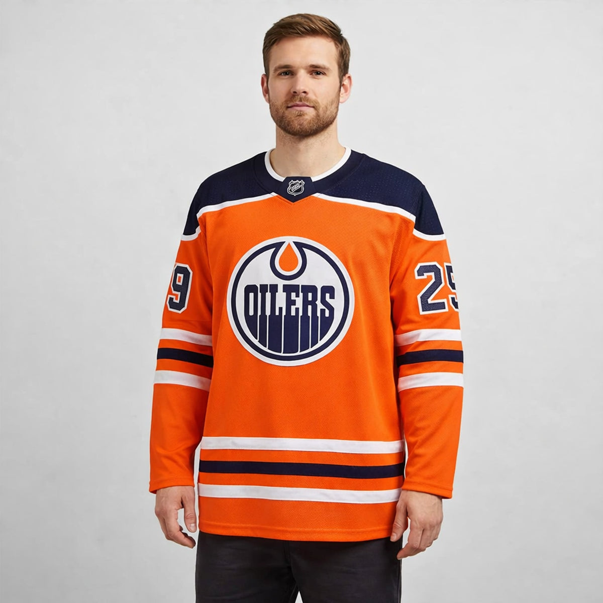 Draisaitl 29 Oilers Hockey Jersey - 4