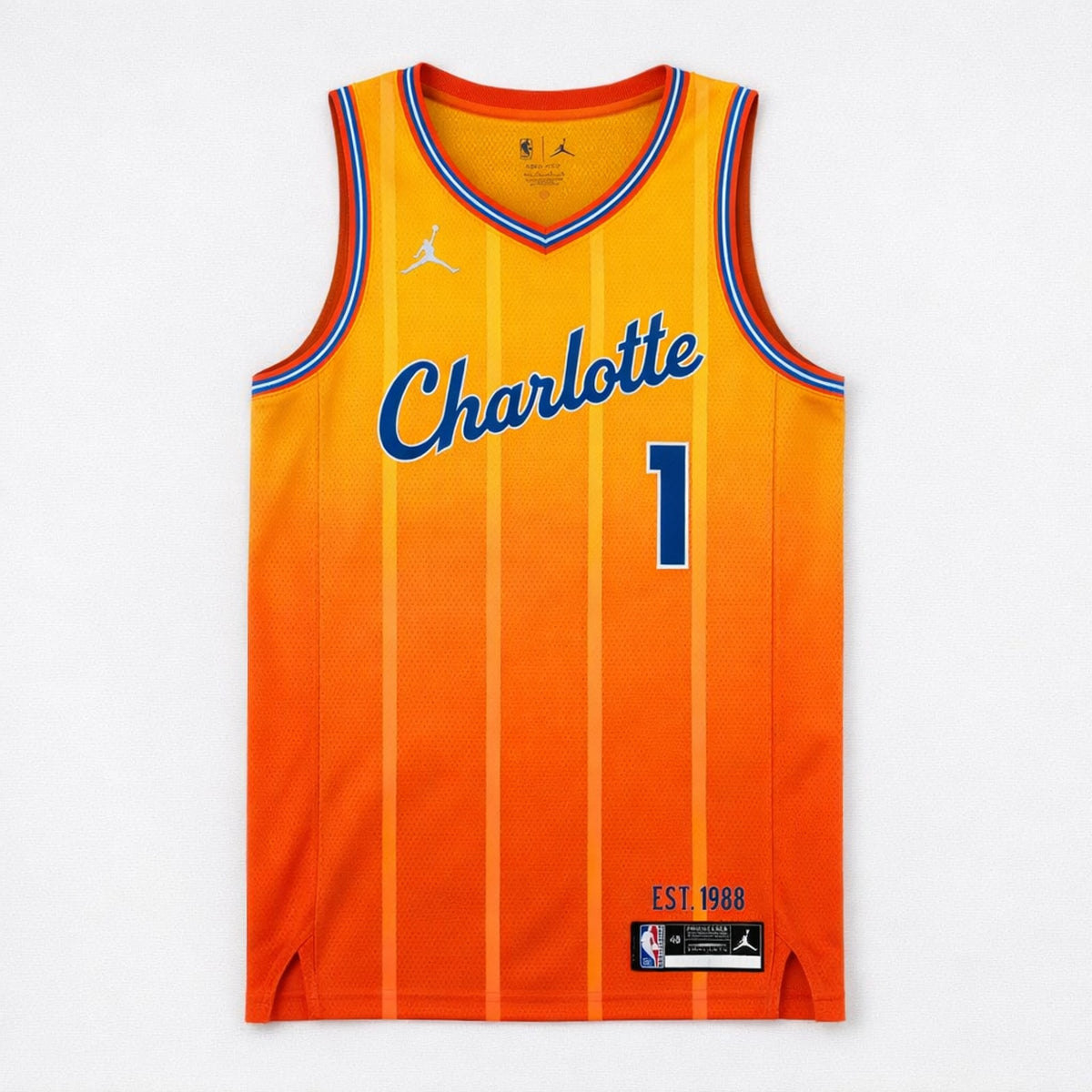 Ball 1 Charlotte City Edition Basketball Jersey - 1