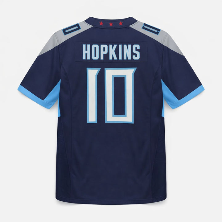 Hopkins 10 Navy Tennessee Football Jersey