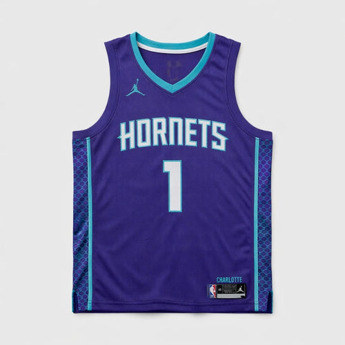 Ball 1 Hornets Basketball Jersey - 1