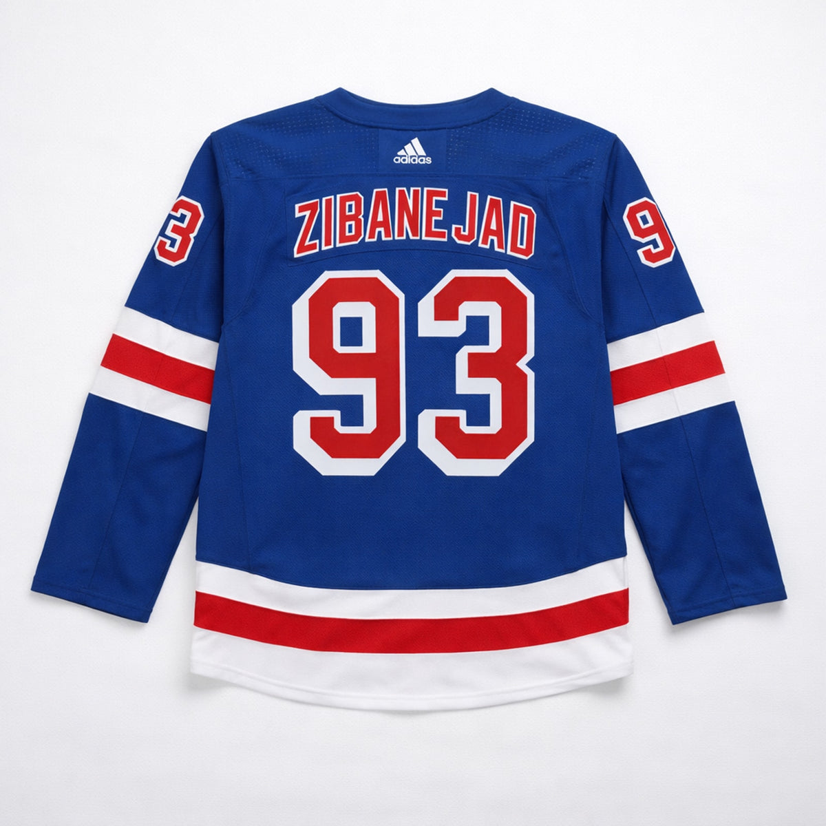 Zibanejad 93 Rangers Hockey Jersey - 2
