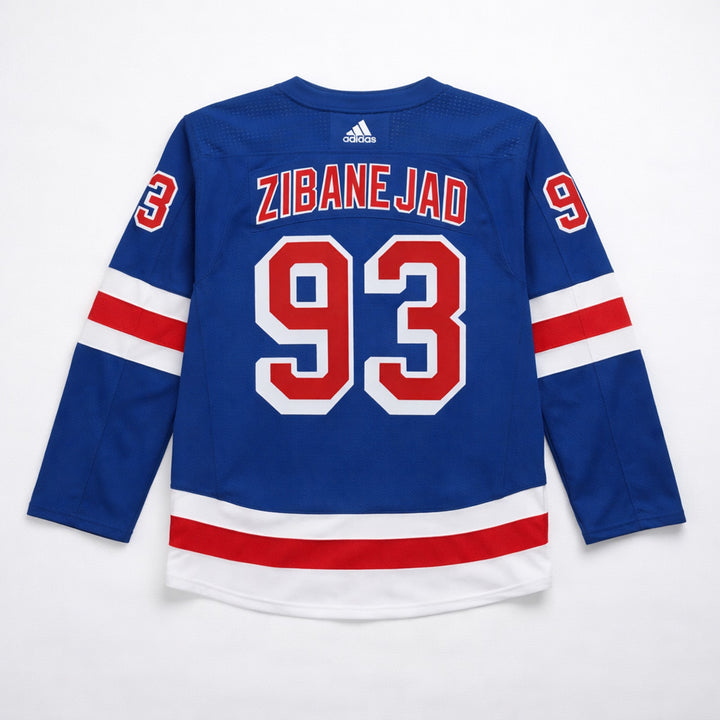 Zibanejad 93 Rangers Hockey Jersey