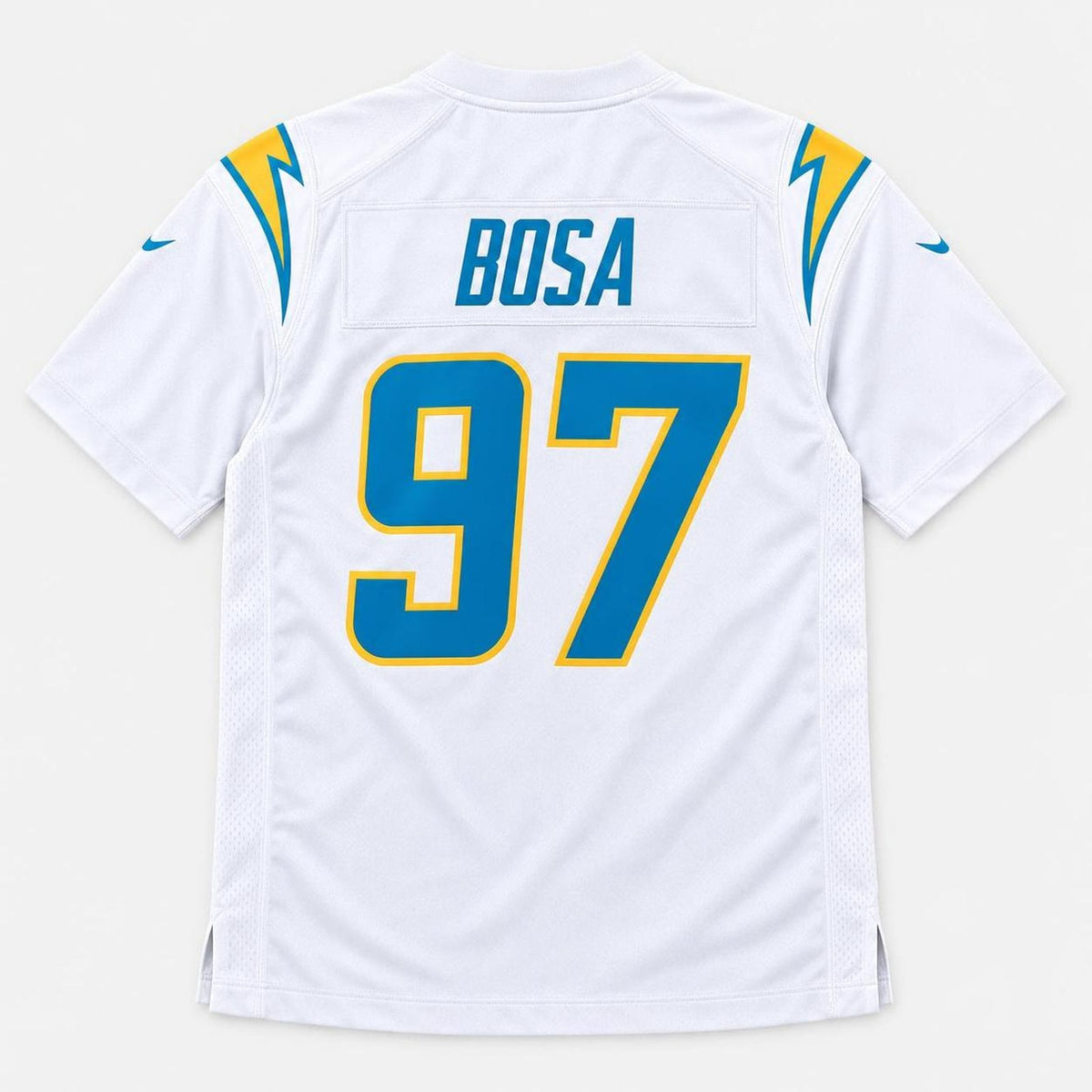 Bosa 97 White Bolt Football Jersey - 2