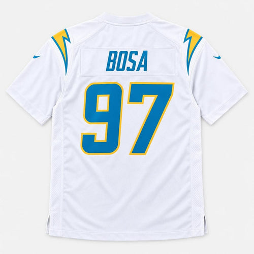Bosa 97 White Bolt Football Jersey - 2