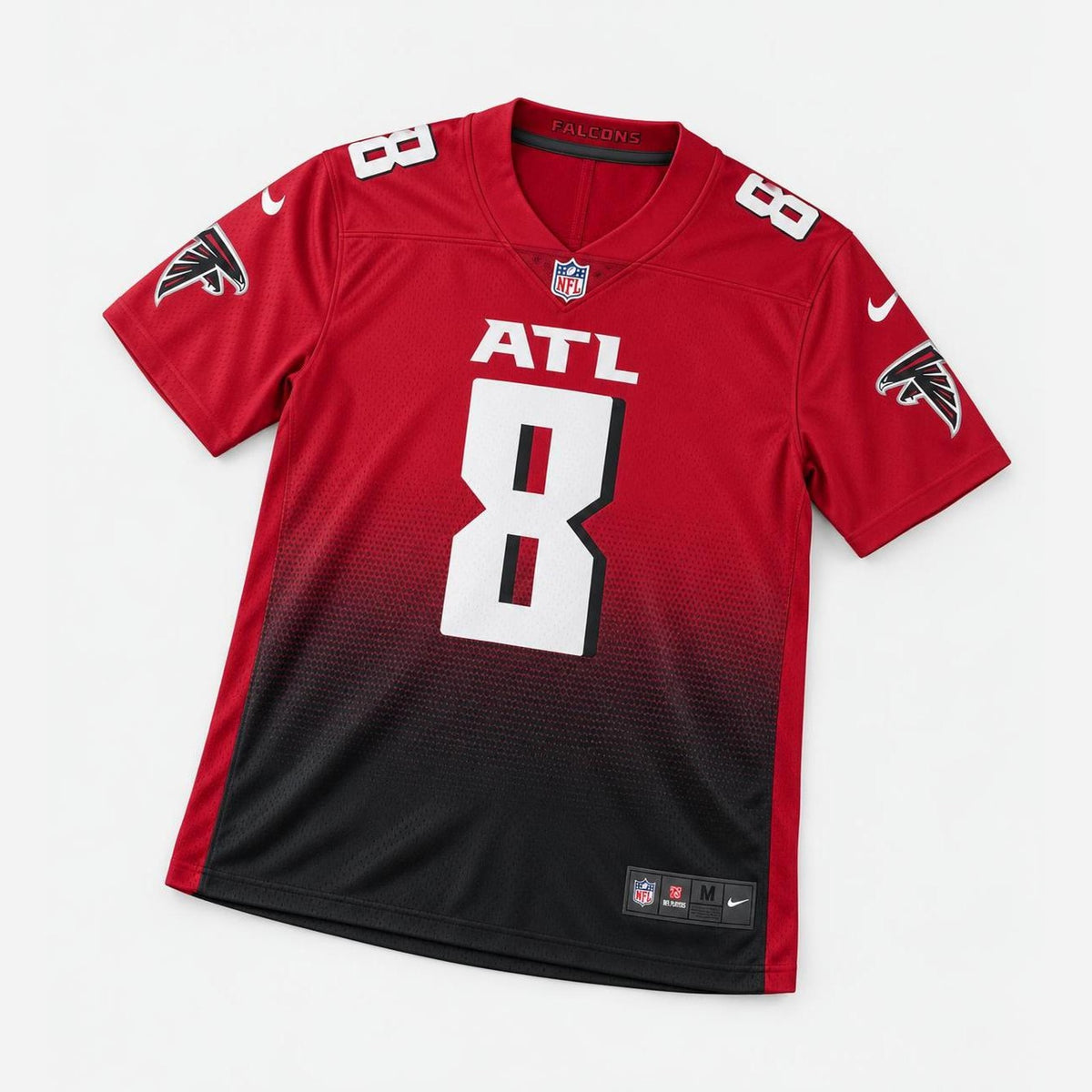 Pitts 8 Atl Football Jersey - 5