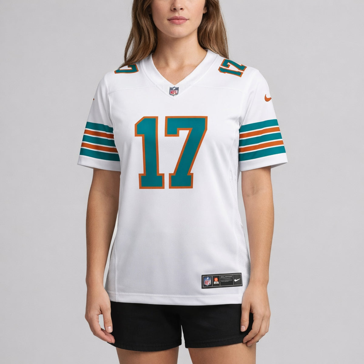 Waddle 17 Dolphins Football Jersey - 5