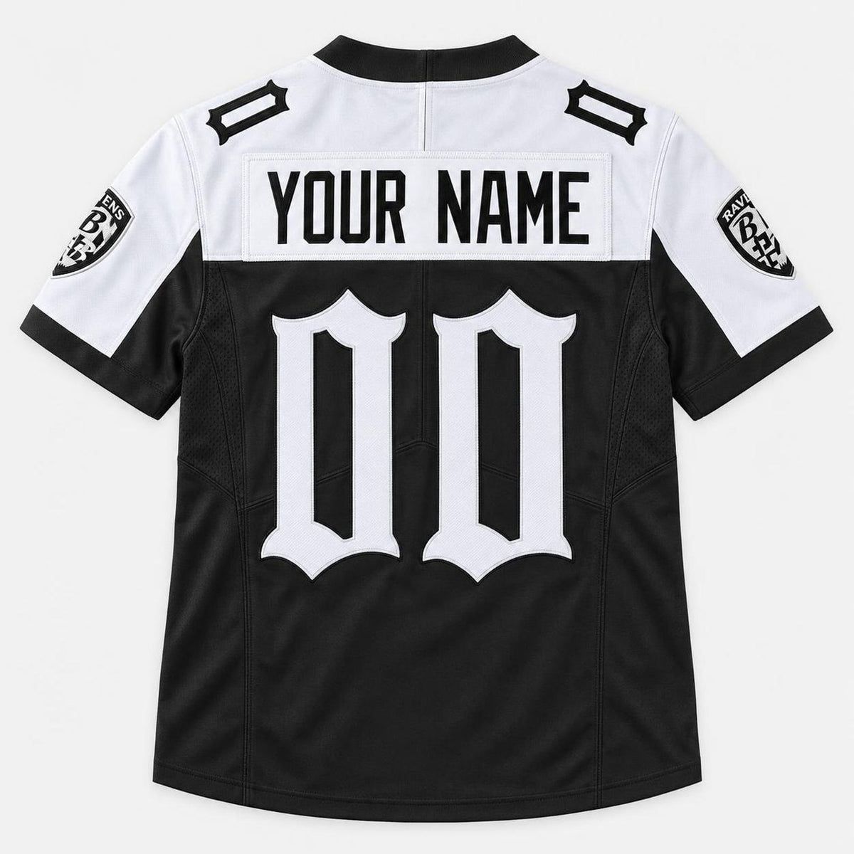 Gothic Bird 00 Football Jersey - Custom Name and Number - 8