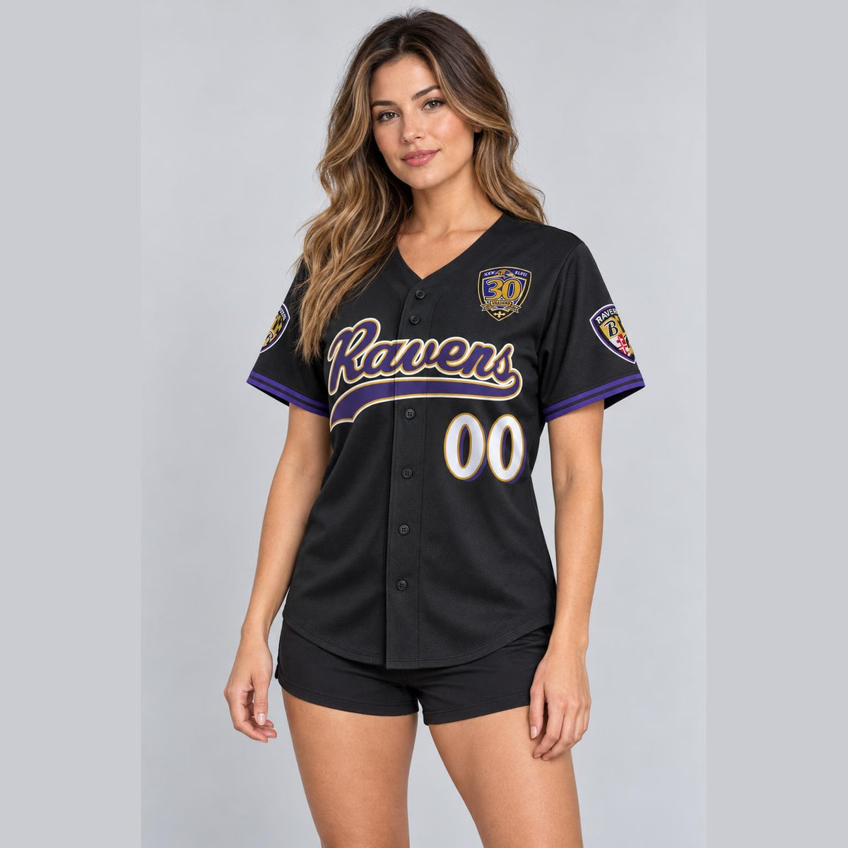 Baltimore 30 Seasons Baseball Jersey - Custom Name and Number - 7