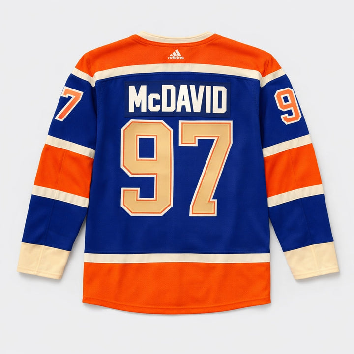 McDavid 97 Edmonton Oilers Hockey Jersey