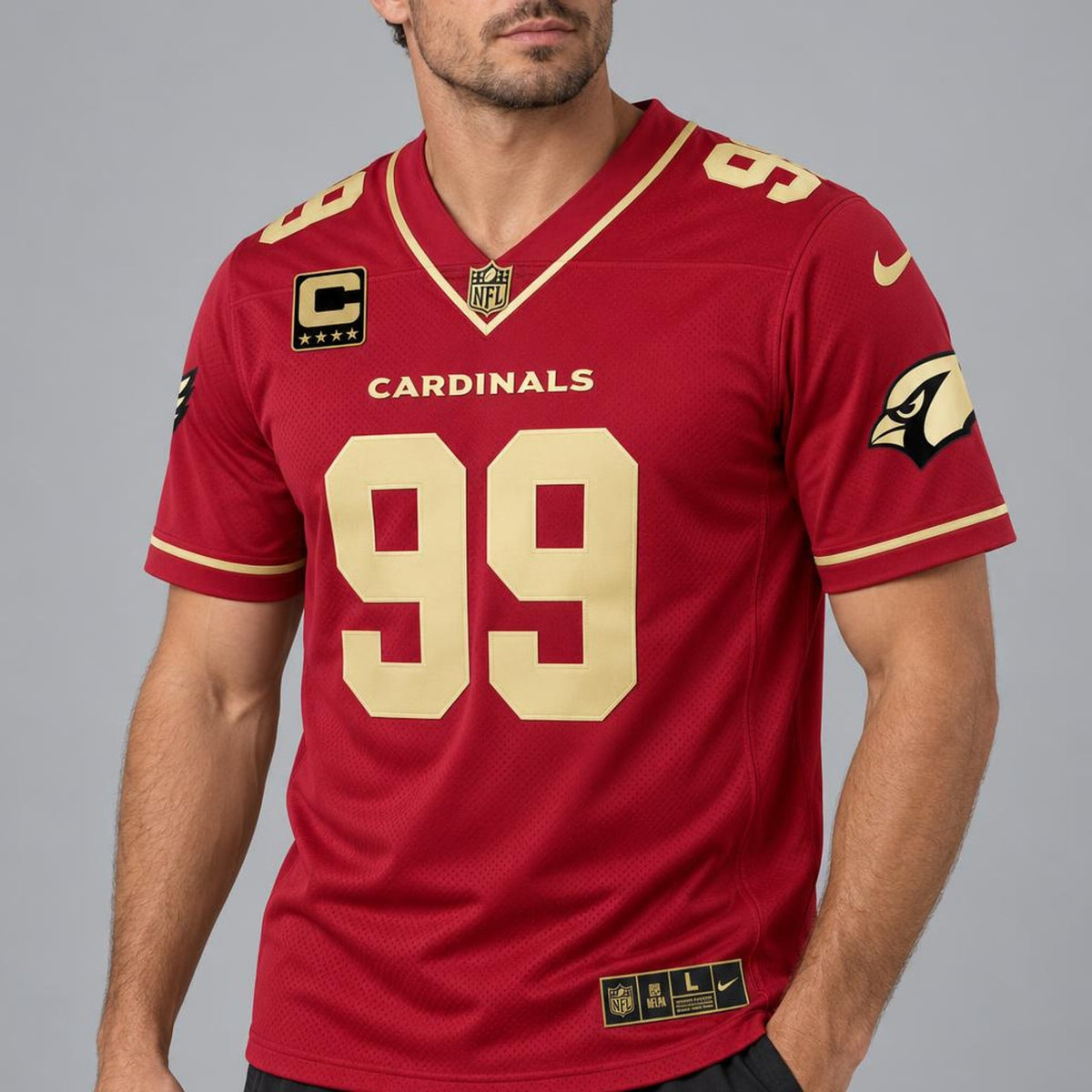 Watt 99 Cardinals Football Jersey - 6