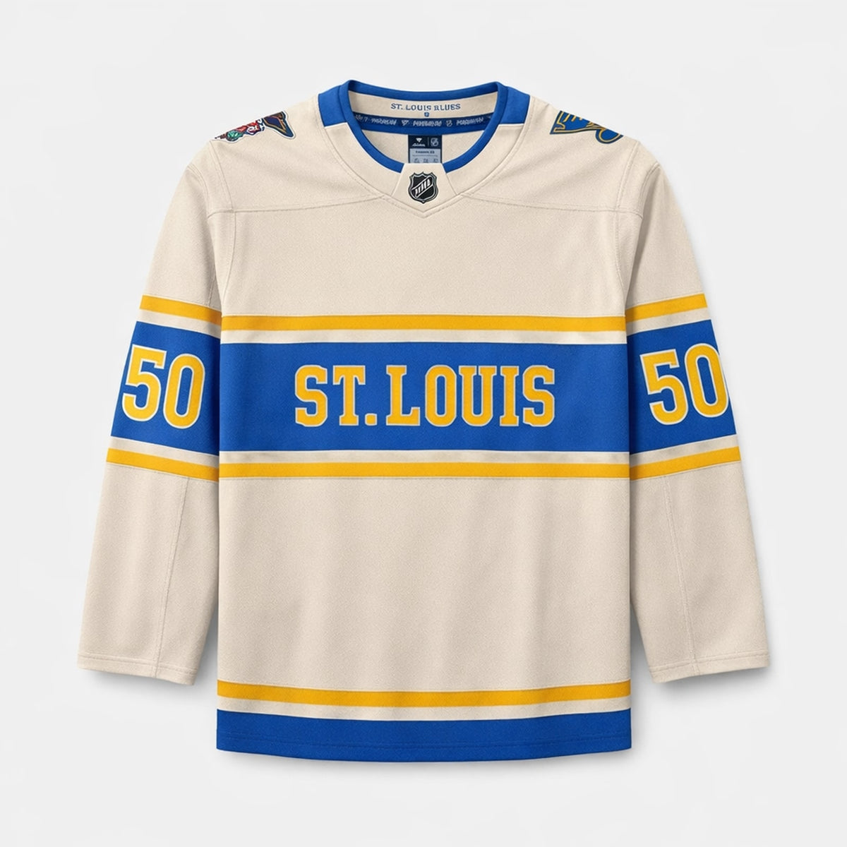 Binnington 50 St Louis Blues Hockey Jersey - 1