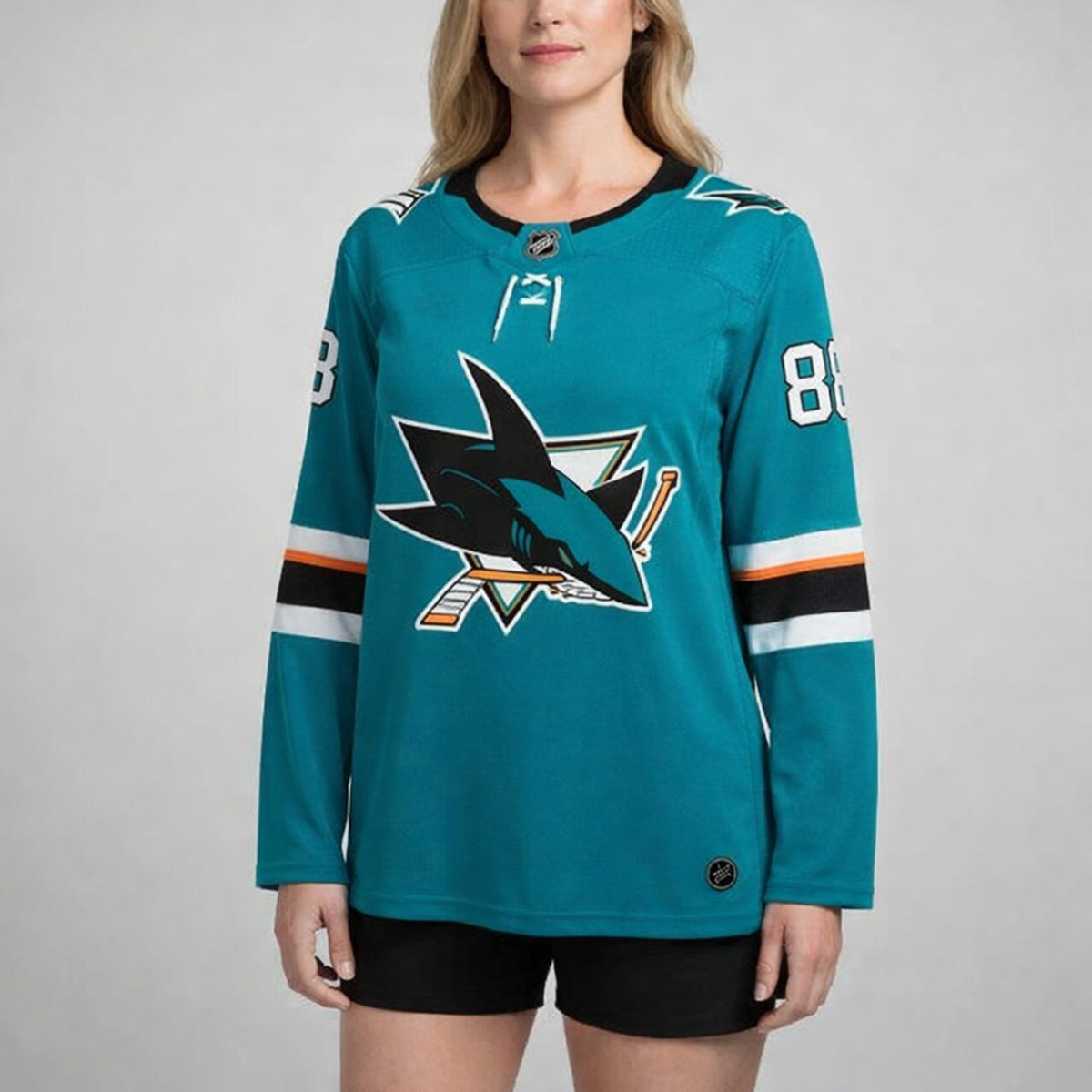 Burns 88 Sharks Hockey Jersey - 5
