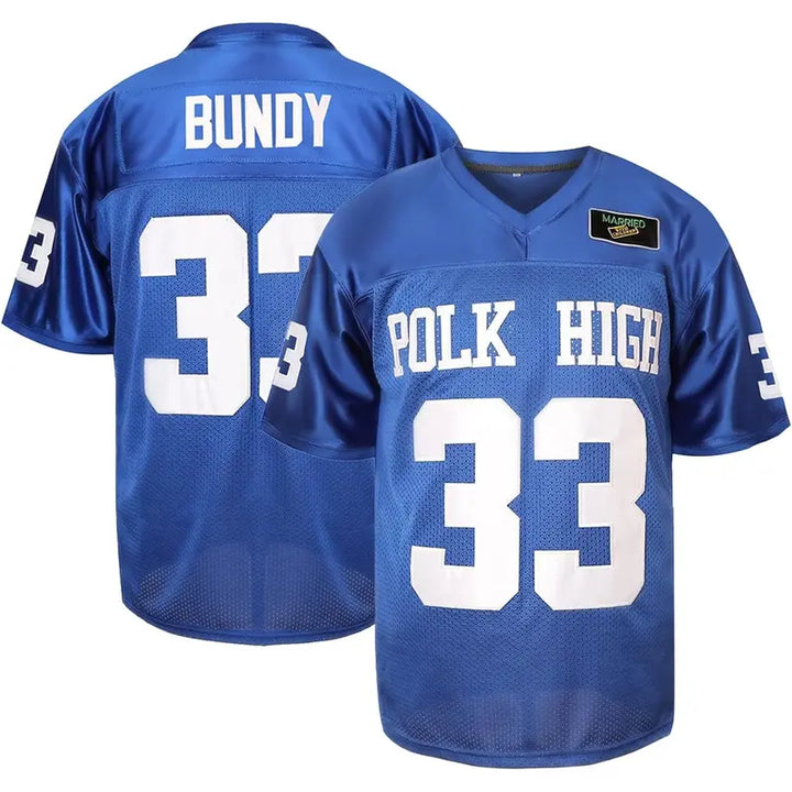 Al Bundy Blue Football Jersey – Custom Name and Number