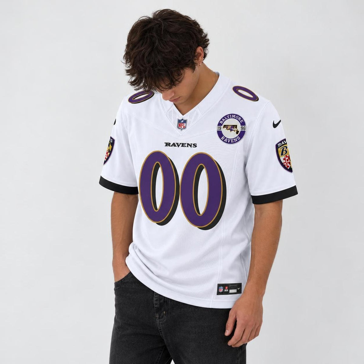 Baltimore 1996 Football Jersey - Custom Name and Number - 6