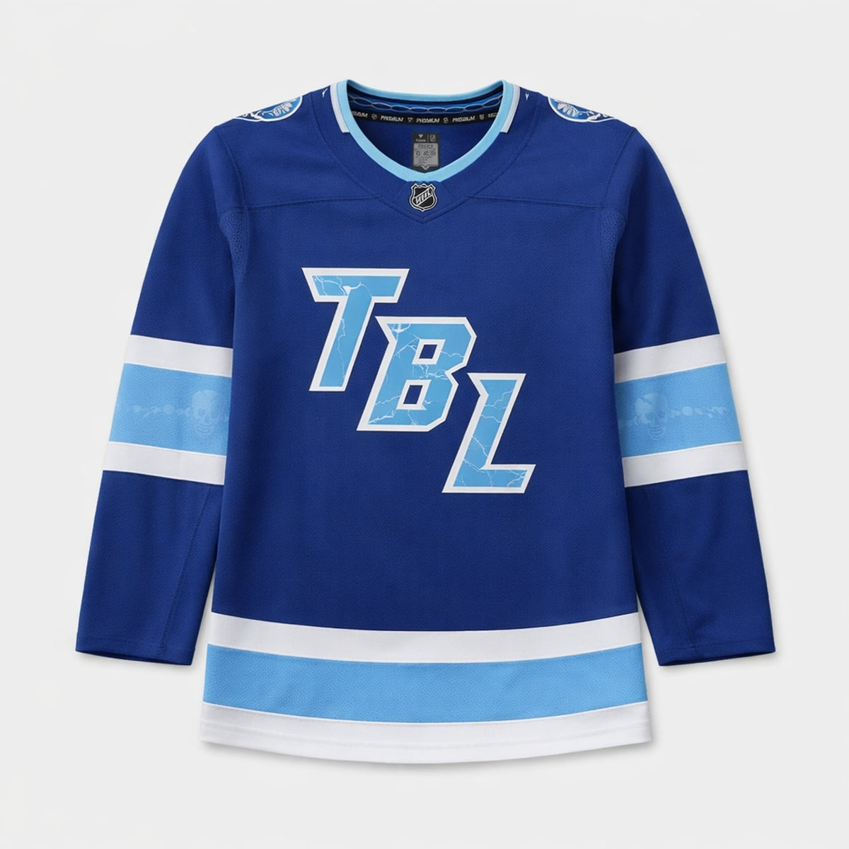 Tbl Lightning Blue Hockey Jersey - 1