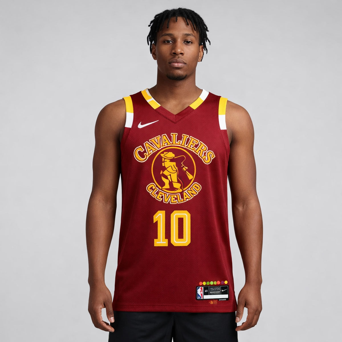 Garland 10 Cleveland Cavaliers Basketball Jersey - 4