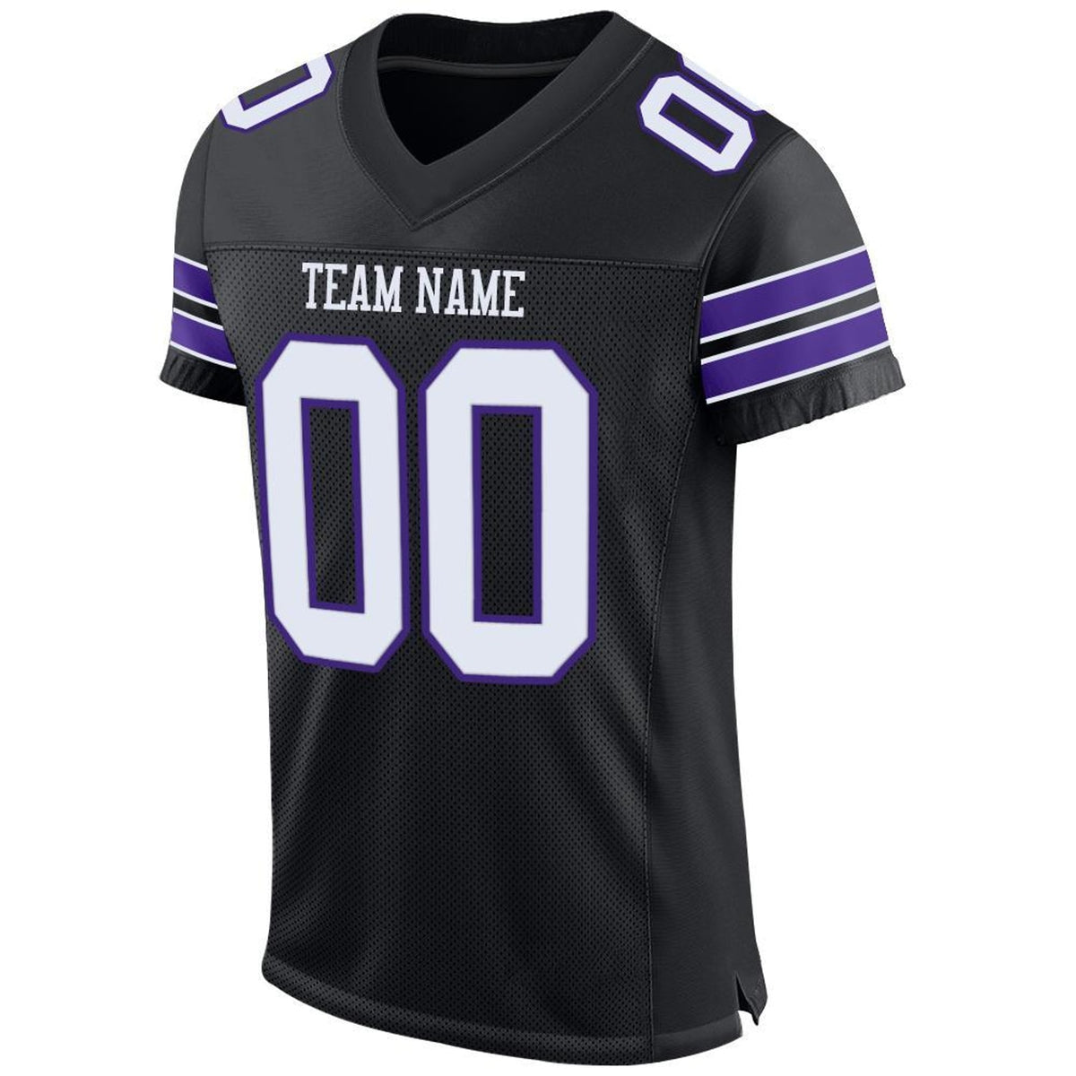Polyester Football Jersey With Mesh Panel Style - 4