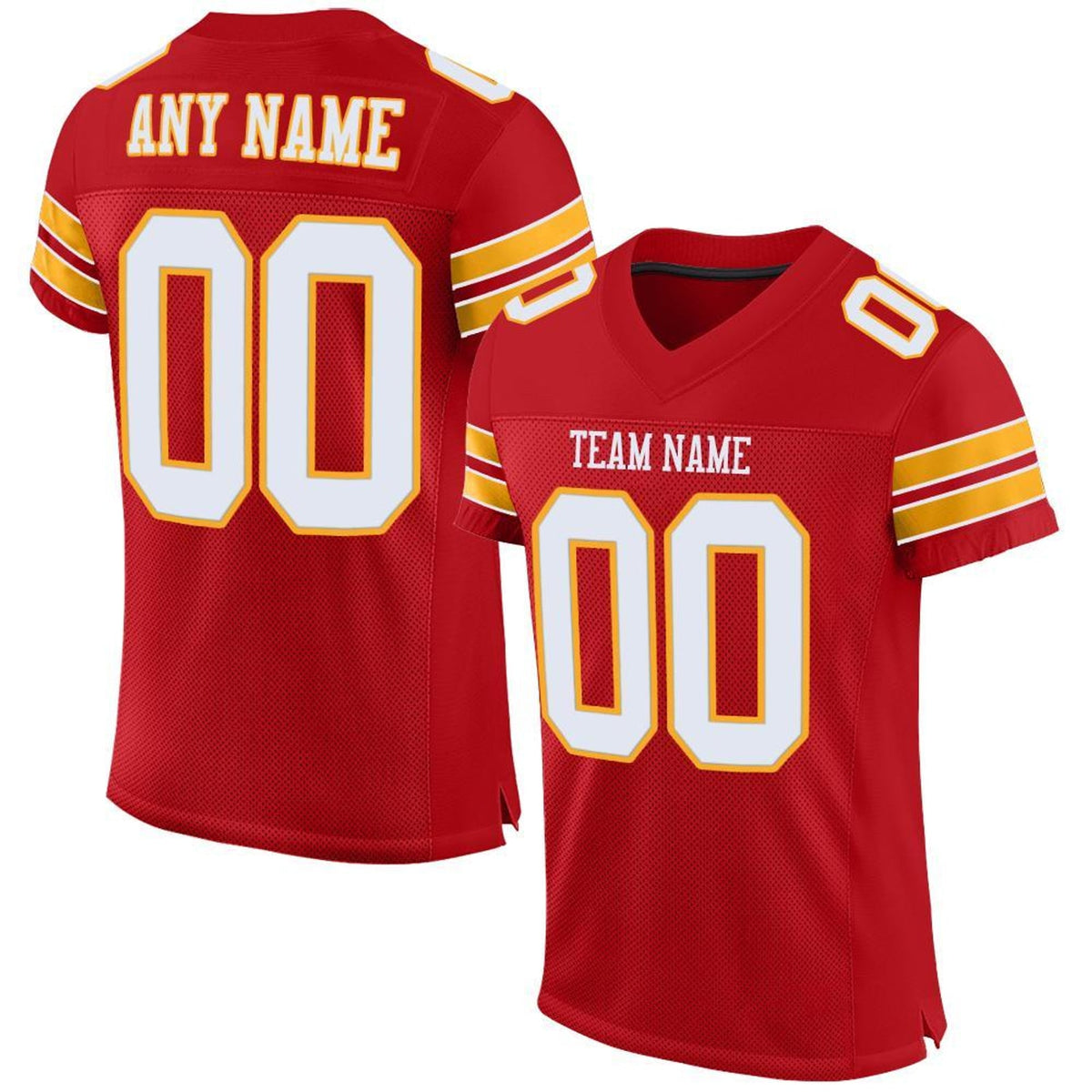 Custom Football Jersey With Athletic Cut - 1