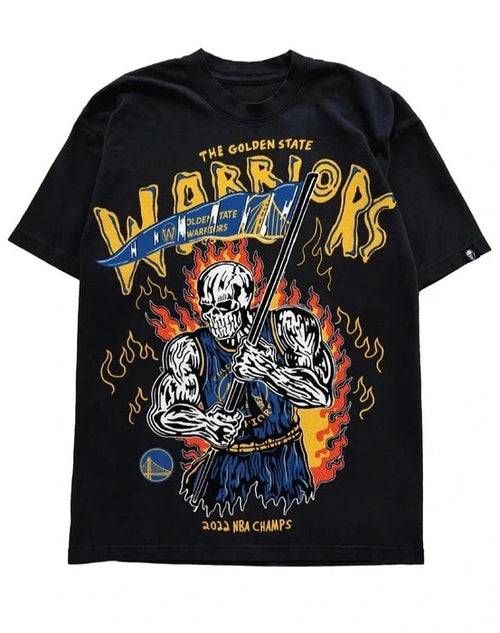 Golden State Warriors 2022 NBA Champions Skull Graphic T-Shirt